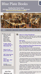 Mobile Screenshot of blueplatebooks.com